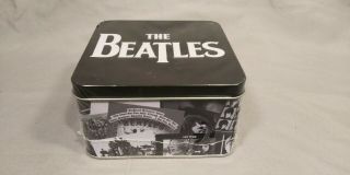 The Beatles 13 - Piece Coaster Set With Tin Storage Box