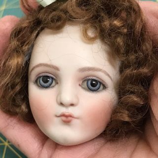 Rare Htf Bjd Type Artist Doll By Beverly Walter Hand - Painted Eyes Tlc Read