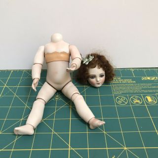 RARE HTF BJD type ARTIST DOLL by Beverly Walter Hand - painted Eyes TLC READ 3