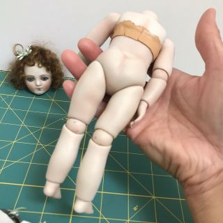 RARE HTF BJD type ARTIST DOLL by Beverly Walter Hand - painted Eyes TLC READ 4
