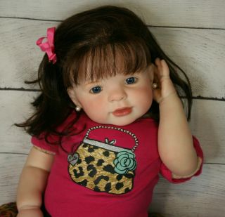 Ooak Reborn Girl Art Toddler Doll Baby Elaina By Butterfly Dolls