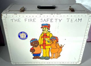 VINTAGE RARE 1985 Teddy Ruxpin Talking Bear,  Grubby & 4 Tape Fire Safety Program 6