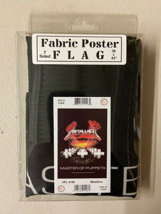 METALLICA Master of Puppets Fabric Poster Flag 30 