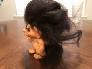 3” DAM THINGS VINTAGE 1965 TROLL DOLL WITH TAIL 3