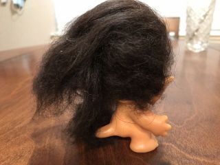 3” DAM THINGS VINTAGE 1965 TROLL DOLL WITH TAIL 4