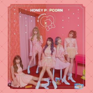 Honey Popcorn - De - Aeseohsta (2nd Mini Album) Cd,  Booklet,  Tracking No.