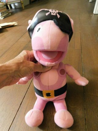 The Backyardigans 13 " Plush Singing Pirate Uniqua Stuffed Animal Doll Rare Toy