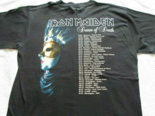 Vintage Iron Maiden Tour T Shirt