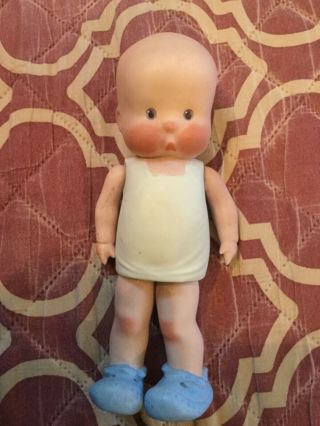 7” All Bisque Hebee Shebee Made In Germany Doll