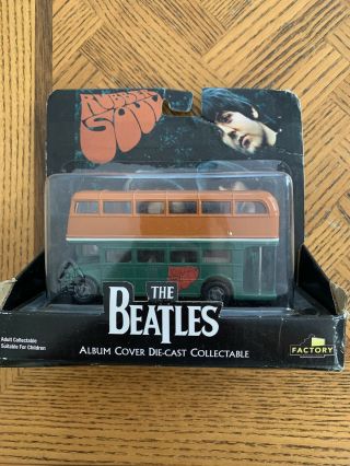 The Beatles Rubber Soul Album Cover Die Cast Collectable Bus