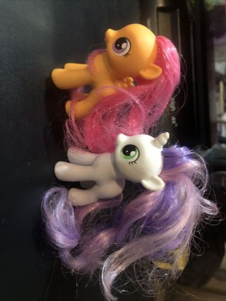 My Little Pony Mlp G4 Cutie Mark Crusaders Scootaloo & Sweetie Belle 2.  5”