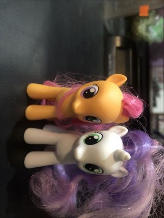 My Little Pony MLP G4 Cutie Mark Crusaders Scootaloo & Sweetie Belle 2.  5” 3