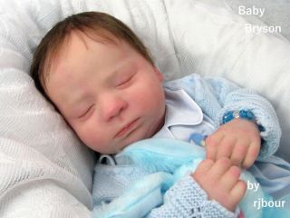 Rjbour Joe Bourland Baby Bryson Reborn Newborn Realborn Canon Sleeping