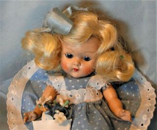 Darling Donna 52 In Blue Smashing Vogue Ginny High Color Doll