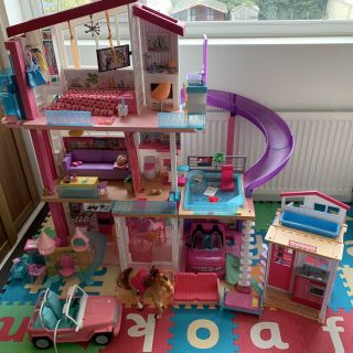 Barbie Dreamhouse Playset With Accessories Assortment