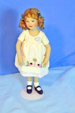 Gorgeous Le Ufdc 2011 11 " Hearts & Flowers Doll By Maggie Iacono Tagged Ex