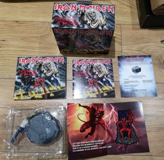 Iron Maiden The Number Of The Beast 2018 Cd Limited Ed Box
