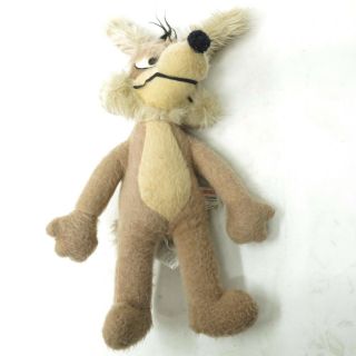Vintage 1971 Wile E Coyote Plush Doll 18 " Warner Bros Looney Toons Mighty Star
