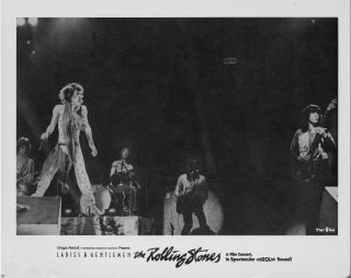 Ladies And Gentlemen The Rolling Stones 1974 Concert Film Lobby Photo