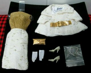 1965 Vtg.  " Barbie " Fashion On The Avenue 1644 Tag Complete Outfit,  Crisp