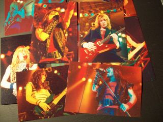 Iron Maiden 1982 Beast On The Road Tour Photos X10 6x4 Nwobhm Newcastle