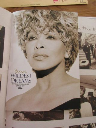 Tina Turner 1996 Wildest Dreams Tour Concert Programme,  Ticket,  Merchandise 3