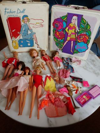 Vintage Barbie Doll Clothes Cases