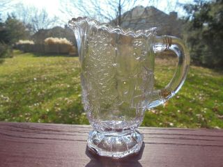 Antique Eapg Pattern Glass Child 