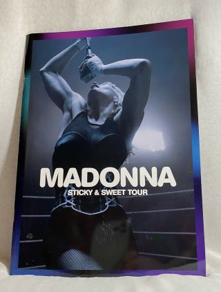 Madonna 2009 Sticky & Sweet U.  S.  Tour Program (mb)