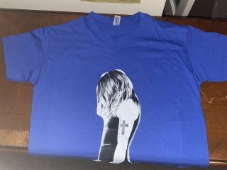 Melanie C Version Of Me Blue Tour T - Shirt Size M Collectable Sporty Spice