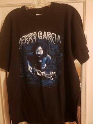 Vintage 90s Tultex Jerry Garcia Grateful Dead T Shirt Men 