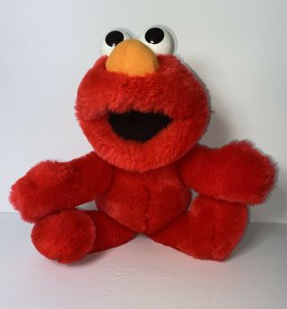 1995 Vintage Tickle Me Elmo Plush Stuffed Laughing Doll Sesame Street 16 " Tyco