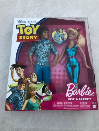 Toy Story 3 Barbie And Ken Made For Each Other Set Nrfb