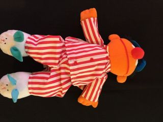 TYCO 1996 Sesame Street Sleep And Snore Ernie Talk and Sing Vintage Plush Doll 3