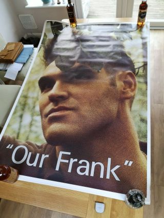 Morrisey (the Smiths) : Our Frank,  Massive 60 " X 40 " Advertising Poster.