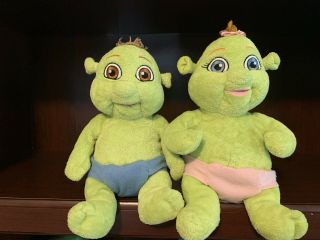 Build A Bear Shrek The Third Baby Ogre Felicia And Fergus 11” Boy And Girl