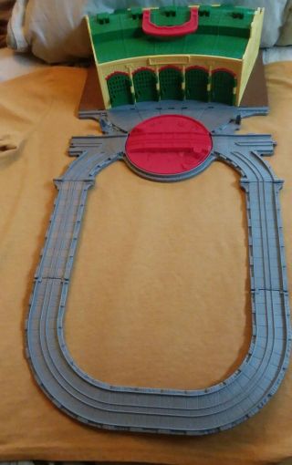 Thomas The Train Tidmouth Shed Train Station Carry Storage Case W Fold Out Track 2