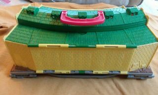 Thomas The Train Tidmouth Shed Train Station Carry Storage Case W Fold Out Track 3
