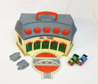 Tidmouth Sheds Deluxe Trains Adapter Tracks Turntable Take & Play Along Thomas