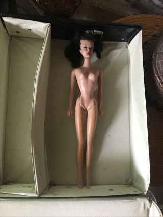 Vintage Mattel Black Hair Ponytail Barbie Doll 1962
