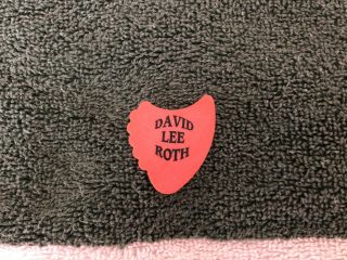 David Lee Roth Guitar Pick Shark Tooth A Little Ain 