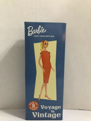 Voyage In Vintage Barbie Doll 50th Anniversary - 2009 National Barbie Convention