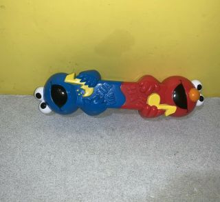 2007 Mattel Sesame Street Giggling Music Maker Toy Elmo Cookie Monster