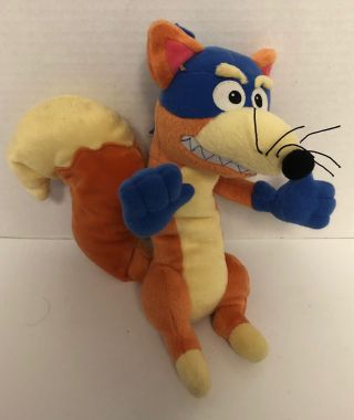 Dora The Explorer Talking Swiper 10 " Plush Fox Fisher Price 2001 Stuffed Animal