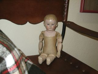 ANTIQUE CABINET SIZE EARLY MARTHA CHASE DOLL 16 INCHES 4
