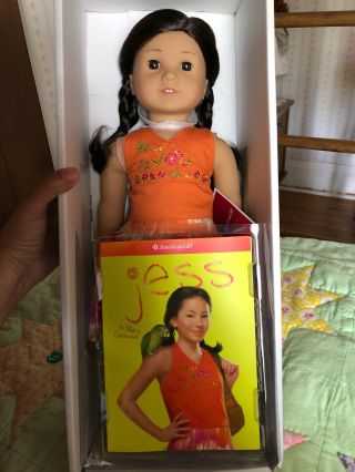 American Girl Doll Jess - Retired But - Never Removed From Box