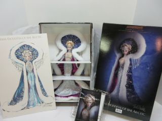 Bob Mackie Fantasy Goddess Of The Artic Barbie Doll Limited Edition 50840