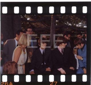 The Beatles John Lennon George Harrison Old Photo Transparency H3