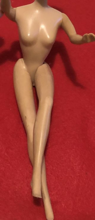 Vintage Brunette High Color American Girl Barbie Doll Japan body 1958 5