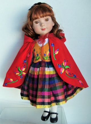 Tonner 19 " Betsy Mccall As Little Red Riding Hood,  Very Hard To Find,  2002